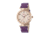 Boum Lumiere Watch - Women's, Plum Leather Band, 38mm, BOUBM4307
