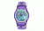 Boum Originaire Leather-Band Watch w/Fringed Sheath, Purple, Standard BOUBM4003
