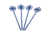 Bow Tree Path Direction Stake Kit 10 Pack, Blue/White, 96021