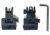 Bowden Tactical Top Mounted Deployable Iron Sights, Flip-Up Style, Black, Picatinny Rail, Allen Wrench, J26500-21