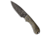 Bradford Bradford Knives Guardian 3 Drop Point Knife OD Green Micarta 3.5" Nimbus AEB-L, OD Green, AEB-L, adult, BHQ-142283