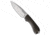 Bradford Bradford Knives Guardian 3 Drop Point Knife OD Green Micarta 3.5" Polish AEB-L, OD Green, AEB-L, adult, BHQ-181902