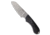 Bradford Bradford Knives Guardian 4 Sheepsfoot Knife Black Micarta 4.8" Stonewash N690, Black, Bohler N690, adult, BHQ-171364