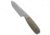 Bradford Bradford Knives Guardian3.5 Fixed Blade 3D OD Green Micarta Stonewash, OD Green, Elmax, adult, BHQ-217383