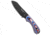 Bradford Bradford Knives Guardian3 Fixed Blade Red/White/Blue G-10 3.5" Black DLC, Blue/Red/White, MagnaCut, adult, BHQ-222340