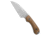 Bradford Bradford Knives Guardian3 Wharnie Knife 3D Natural Micarta 3.5" SW, Brown, CPM MagnaCut, adult, BHQ-229616