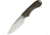 Bradford Knives Guardian 4 3D Fixed Blade Knife, 4.75in, N690 Steel, Standard Edge, Stonewash, Green, Canvas Micarta Handle BRAD4FE102