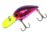 Brads Wiggler Crankbait, Floating/Sinking, Cerise with Purple Herringbone with Chartreuse Bil, 3in, 3/8oz, BW-94