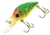 Brads Wiggler Crankbait, Floating/Sinking, Chartreuse/Red/Green, 3in, 3/8oz, BW-98