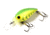 Brads Wiggler Crankbait, Floating/Sinking, Chartreuse with Green Herringbone, 3in, 3/8oz, BW-42