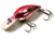 Brads Wiggler Crankbait, Floating/Sinking, Copper with Fluorescent Orange Back/Herringbone, 3in, 3/8oz, BW-20