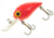 Brads Wiggler Crankbait, Floating/Sinking, Fluorescent Red with Silver Flakes/Clear Bill, 3in, 3/8oz, BW-109