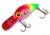 Brads Wiggler Crankbait, Floating/Sinking, Metallic Pink with Chartreuse Tail, 3in, 3/8oz, BW-64
