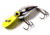 Brads Wiggler Crankbait, Floating/Sinking, Nickel with Chartreuse Bill, 3in, 3/8oz, BW-21