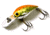 Brads Wiggler Crankbait, Floating/Sinking, Orange/Chartreuse with Black Specks, 3in, 3/8oz, BW-11