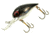 Brads Wiggler Crankbait, Floating/Sinking, Silver Holograph/Black Back/Black Mesh with Orange, 3in, 3/8oz, BW-164