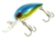 Brads Wiggler Crankbait, Floating/Sinking, Silver Holograph with Blue/Black Mesh/Orange Belly, 3in, 3/8oz, BW-163