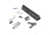 Bravo Company MFG MCMR M-LOK Compatible Modular Rail, 8 inch, Steel Barrel Nut/Hardware/Sling Mount, Black, BCM-MCMR-8-556-BLK
