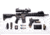 Bravo Company Mfg. Pistol Grip Jack Carr Mod 4 Black Fits Ar-15, MOD4JCBLK