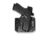 Bravo Concealment BCA OWB Gun Holster, Glock 43,43x,43x MOS, Left Hand, Black, BC10-1034