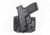 Bravo Concealment OWB BCA 3.0 Holster, S&amp;W, M&amp;P 9,40 Shield, Right Hand, 1.50in Belt Loops, Black, Small, 868316000387