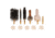 Breakthrough Clean Technologies AR15 Upper Brush Set w/ Chamber Pads, Black / Green, AR15, BT-AR15UBS