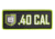 Breakthrough Clean Technologies .40 Caliber Patch, PATCH - 40CAL