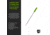Breakthrough Clean Technologies Carbon Fiber Cleaning Rod w/Rotating, Aluminum Handle, 36in, BT-CFRR-RF36