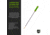 Breakthrough Clean Technologies Carbon Fiber Cleaning Rod with Rotating, Ergonomic Aluminum Handle, 5mm, 39in, BT-CFRR-39