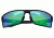 Breed Centaurus Sunglasses, Black Titanium Frame, Green Lens BSG021BK