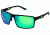 Breed Centaurus Sunglasses, Black Titanium Frame, Green Lens BSG021BK