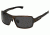 Breed Cosmos Sunglasses, Brown Titanium Frame, Black Lens BSG013BN