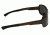 Breed Cosmos Sunglasses, Brown Titanium Frame, Black Lens BSG013BN