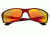 Breed Kaskade Sunglasses, Red Titanium Frame, Red-Yellow Lens BSG016RD