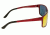 Breed Kaskade Sunglasses, Red Titanium Frame, Red-Yellow Lens BSG016RD