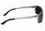 Breed Kaskade Sunglasses, Silver Titanium Frame, Black Lens BSG016SR