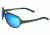 Breed Langston Sunglasses, Silver Titanium Frame, Blue Lens BSG012SR