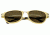 Breed Orion Sunglasses, Gold Titanium Frame, Brown Lens BSG020GD
