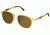 Breed Orion Sunglasses, Gold Titanium Frame, Brown Lens BSG020GD