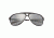 Sunglasses Apollo 006GM, Gunmetal Titanium Frame, Silver Miirror Lens