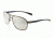 Sunglasses Concorde 001GM, Gunmetal Titanium Frame, Slver Lens