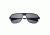 Sunglasses Hardwell 007BK, Black Titanium Frame, Black Lens