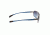 Sunglasses Meridian 003SR, Silver Titanium Frame, Blue/Gradient Lens