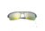 Sunglasses Taurus 005SR, Silver Titanium Frame, Gold/Yellow Mirror Lens