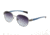 Sunglasses Volta 009SR, Silver Titanium Frame, Black Gradient Lens