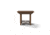 Breeo X Series Side Table, Cherry Wood, BR-X-CWST