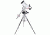 Bresser Messier 127mm f/15 Maksutov-Cassegrain Optical Tube Telescope Package and EXOS-2 Manual German Equatorial Mount BR-MC127EXOS2