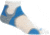 Bridgedale Coolfusion Run Speed Diva Light Mini Sock - Women's-Grey/Blue-Medium