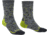 Bridgedale Hike Midweight Merino Endurance Boot Pattern Socks - Mens, Grey/Lime, Extra Large, 710092-118-XL