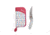 Brighten Blades Brave Folding Knife w/ Case, 2.56in, 8Cr13MoV Stainless Steel, Clip Point, Multi, BB-107